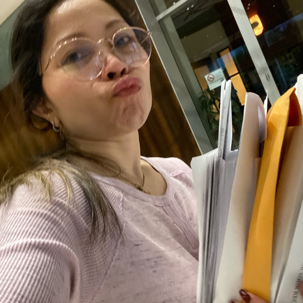 Intern w/this awesome glasses
